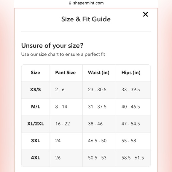 NWT Beige/3XL Shapermint Essentials All Day Every Day High Waisted Shaper Shorts - Picture 14 of 14